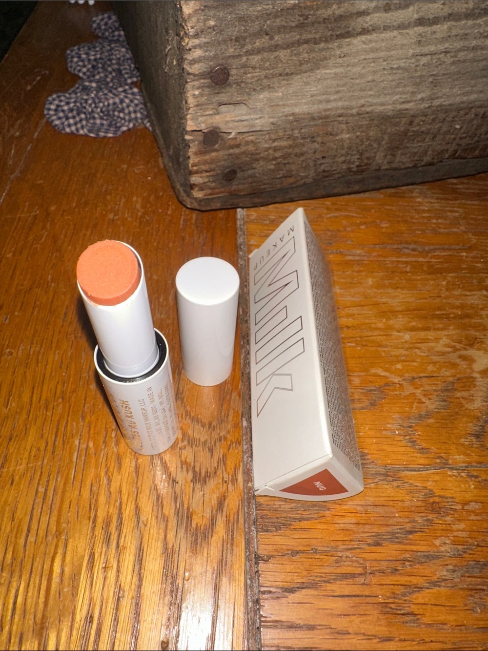 Milk Makeup Cream Blush Stick โ Peachy Coral Tone